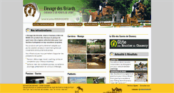 Desktop Screenshot of elevage-des-briards.fr